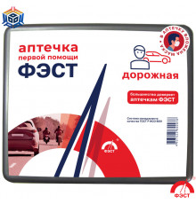 Аптечка первой помощи дорожная "ФЭСТ" (футляр "МИНИ") 