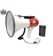 Электромегафон MR-25USB (25 Вт, сирена, запись, USB, AUX, Ремень, Аккумулятор)