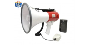 Электромегафон MR-25USB (25 Вт, сирена, запись, USB, AUX, Ремень, Аккумулятор)