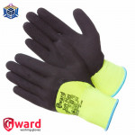 GWARD Soft Plus Яркие перчатки с глубоким покрытием вспененным латексом