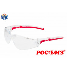 Очки защитные открытые О15 HAMMER ACTIVE StrongGlass™ (2-1,2 PC) прозрачные